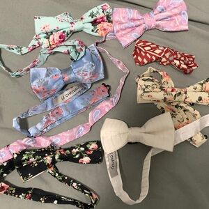 Le Chateau Kids Bow Tie Collection - Floral and Paisley